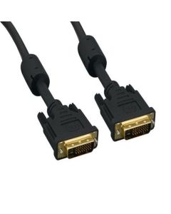 25ft DVI-D Male to Male Dual Link Digital Video Cable 24 AWG