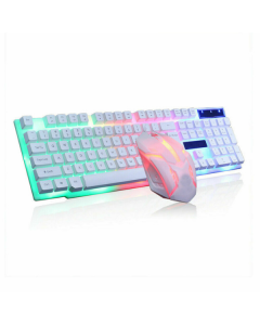 Rainbow Keyboard And Mouse Combo Backlit Gaming