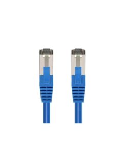 Cat8 Ethernet Cable 14FT, 40Gbps High-Speed LAN Patch Cord, S/FTP Double Shielded, 28AWG Pure Copper, 2GHz Bandwidth, Snagless RJ45 Connector, Blue