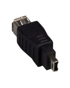4 PACK of IEEE 1394a FireWire 6-pin Female to 4-pin Male Adapter