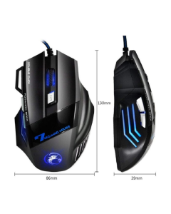 7 Keys Wired Gaming Optical Gaming Mouse Backlit