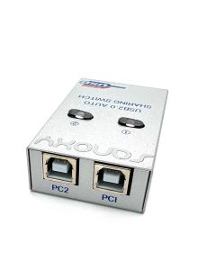 USB Sharing Switch,  2 Ports Auto Printer Sharing Switch Hub Box