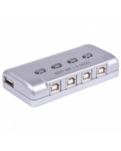 Sanoxy USB 2.0 Printer Auto Sharing Switch (4-Port)