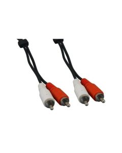 Sanoxy 6ft 2 RCA Male to 2 RCA Male Audio Cable