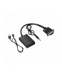 VGA to HDMI Adapter with Audio Cable