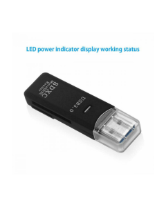 USB 3.0 SD Card Reader, Adapter for Micro SD SDXC TF T-Flash