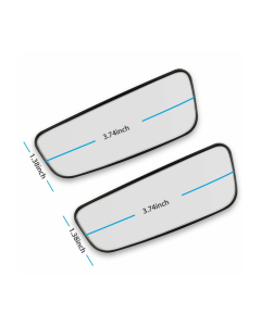 2x Pieces Blind Spot Mirror for Vehicles, Stick on Rear View