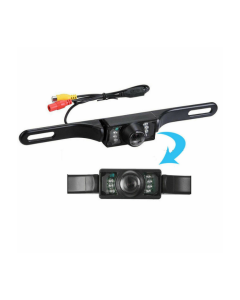 WiFi Car Rear View License Plate Backup Reverse Parking Camera Waterproof HD-License Plate Camera Without Wifi