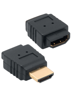 Sanoxy Adapter Compatible for HDMI Male to Female Port Saver (2-Pack)