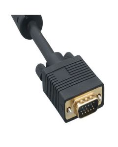 10ft VGA HD15 Male to 3 RCA Male Video Cable, Black